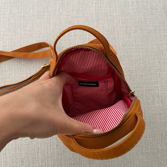 Hershel mini crossbody Buckthorn brown bag - Picture 6 of 13